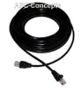 10M CAT5E EXTERNAL CABLE PRE-MADE 24AWG COPPER PE INSULATION 10M