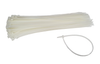 Nylon Cable Ties 4.8mm x 300mm 100 Pack Neutral extremely strong and flame retardant