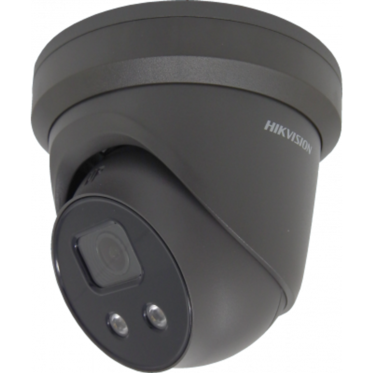 Hikvision DS-2CD2346G2-ISU/SL (2.8mm) GREY AcuSense 4MP IP Turret Dome Camera 2.8mm Lens Built In Alarm/Speaker