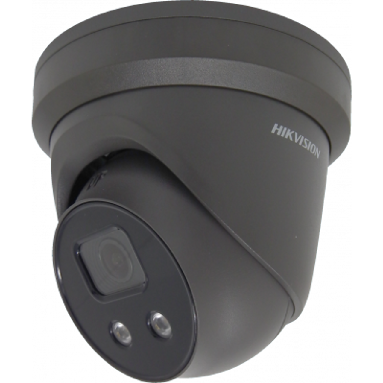 Hikvision DS-2CD2346G2-ISU/SL (2.8mm) Black AcuSense 4MP IP Turret Dome Camera 2.8mm Lens Built In Alarm/Speaker