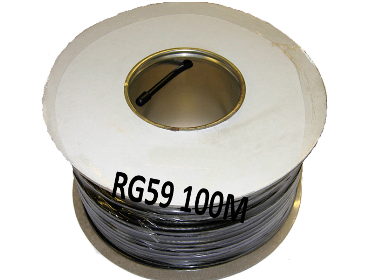100m RG59 C/U Black Coaxial Cable, CCTV Premium Cable