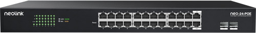 24-Port Gigabit POE Ethernet Switch 24 x 10/100/1000Mbps POE ports & 2 x SPF Ports Level 2 Managed