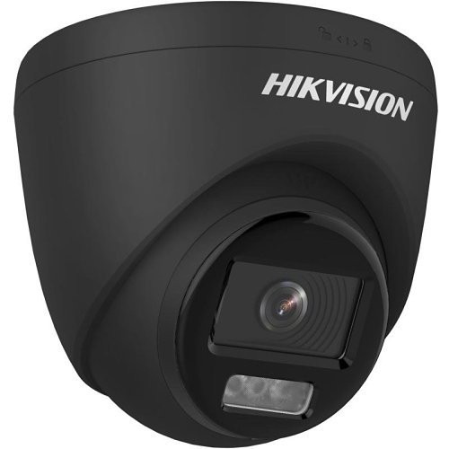 Hikvision DS-2CE72KF0T-LFS Black 2.8mm fixed lens 3K Hybrid ColorVu Turret Camera With Audio