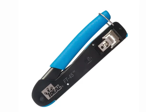 Ideal FT-45® Feed-Thru/Standard RJ45 Crimp Tool