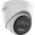 Hikvision DS-2CE72KF3T-LSYE White 3.6mm fixed lens POC 3K Hybrid ColorVu Turret Camera With Audio
