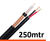 250m RG59 + 2 Core Power Shotgun Cable Suitable For HD-TVI/AHD/CVI SDI and Standard Analogue Cameras