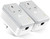 TL-PA4010PKIT TP-Link 600 Mbps 2-Port  Powerline Adapter Starter Kit, No Configuration Required, UK Plug