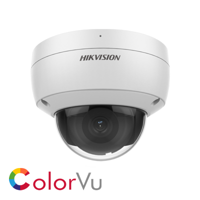 Hikvision DS-2CD2147G2-SU 2.8mm 4MP AcuSense fixed lens Colorvu Dome Camera with audio