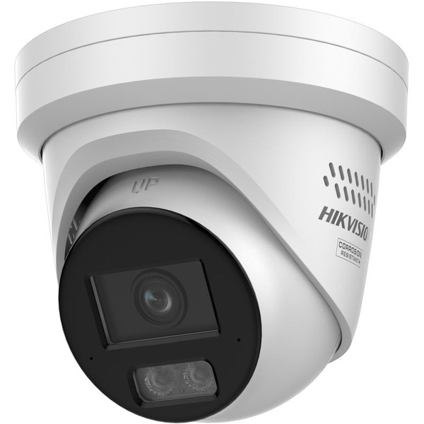 DS-2CD2387G3-LIS2UY/SL 2.8mm Lens AcuSense 8MP IP ColorVu Turret Dome With Audible Warning and Strobe Light