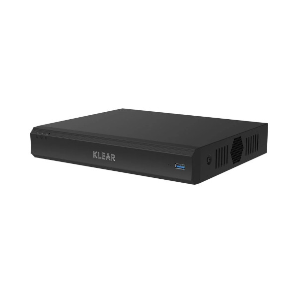 Klear 4-Channel NVR up to 8MP, 4-PoE, 1-SATA, Pro Series K-804 V2 NVR