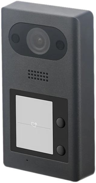 Klear IP PoE Intercom 2MP Camera, Card Reader, 2-Buttons, Aluminium, Surface 