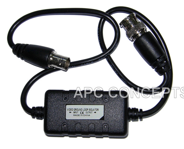 Professional Humblock Passive CCTV Ground Loop Isolator With ESD & Surge Protection 