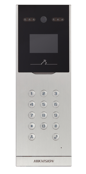 Hikvision DS-KD8002-VM Aluminium IP Outdoor Call Station, With Integrated 1.3mp Camera