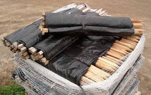 Silt Fence 100-foot roll with stakes Silt Fence 100-foot roll with stakes