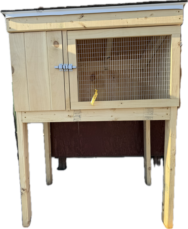 small rabbit hutch - perfect home for one rabbit - locally made