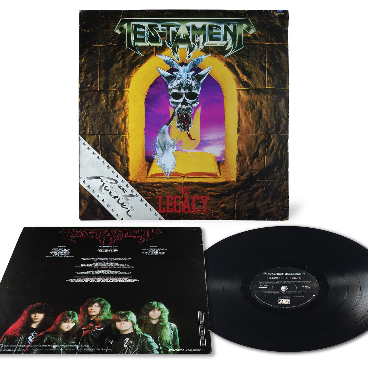 海外輸入 TESTAMENT ＵＳオリジナル 12 レコード