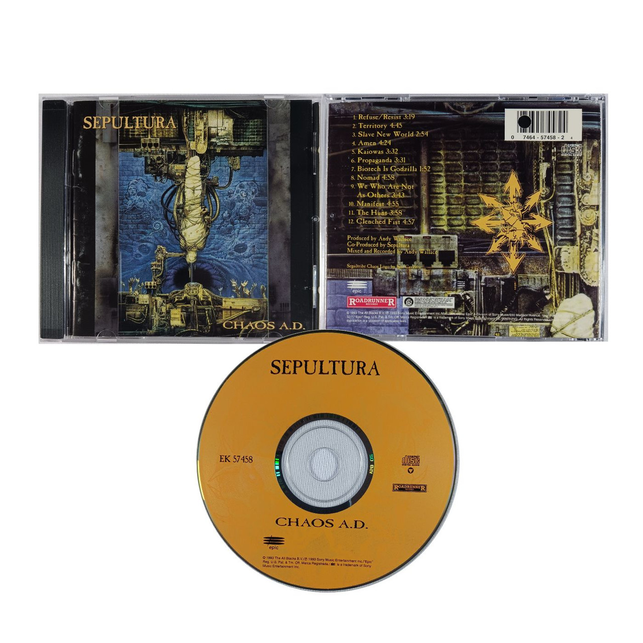 SEPULTURA 「Chaos A.D.」 レコード SEPULTURA - Chaos Ad - Amazon.com Music