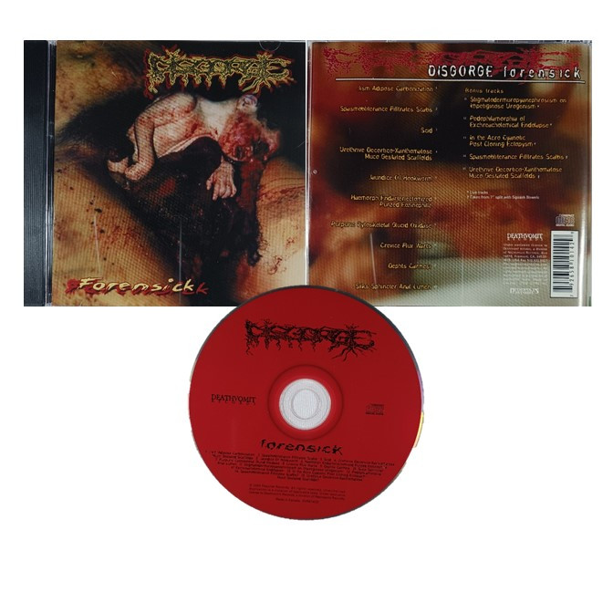 ブルデス Disgorge 4枚セット CD DISGORGE, Forensick, CD
