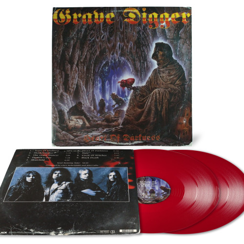 GRAVE DIGGER "Heart of Darkness" Red Vinyl LPx2 Gatefold, German Heavy Metal, Power Metal