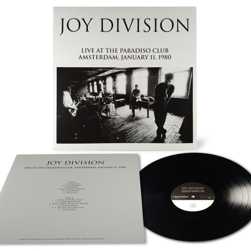 JOY DIVISION "Live At The Paradiso Club 1980" Vinyl LP, English New Wave, Post Punk