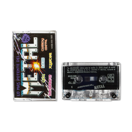LO MAS POTENTE DEL METAL "Compilation Vol. IV" Cassette Tape,