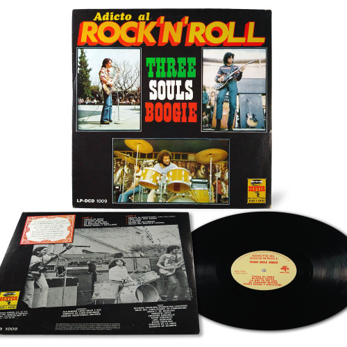 THREE SOULS IN MY MIND "Adicto al Rock n Roll" Vinyl LP, Mexican Rock and Roll