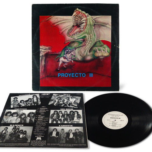 PROYECTO III "Compilation" Vinyl LP, Mexican Thrash Metal, Heavy Metal