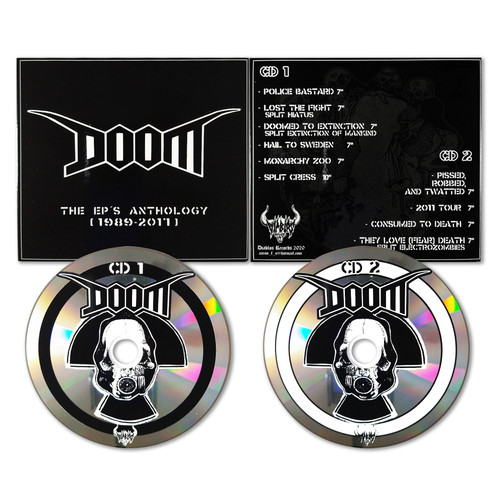 DOOM "The Ep's Anthology 1989 - 2011" Digipack CD x 2, English Crust Punk