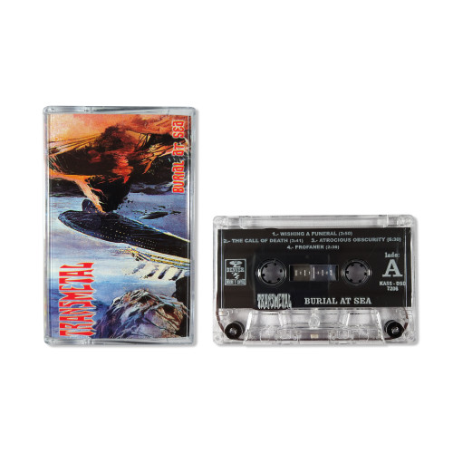 TRANSMETAL "Burial at Sea" Cassette Tape, Mexican Thrash Metal, Death Metal