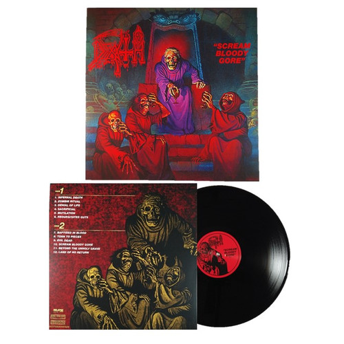 DEATH "Scream Bloody Gore" Vinyl, LP,   American Death Metal