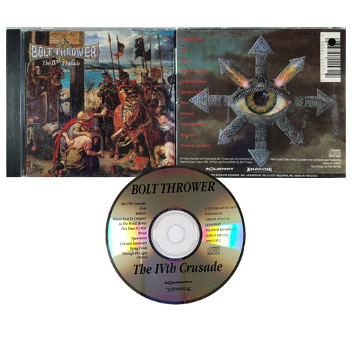 BOLT THROWER "The Fourth Crusade", CD, British Death Metal
