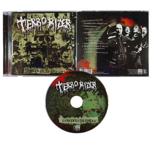 TERRORIZER "Darker Days Ahead", CD, American Grindcore, Death Metal