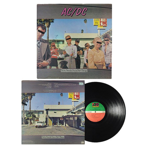 AC/DC "Dirty Deeds Done Dirt Cheap" Vinyl, LP, Australian Rock