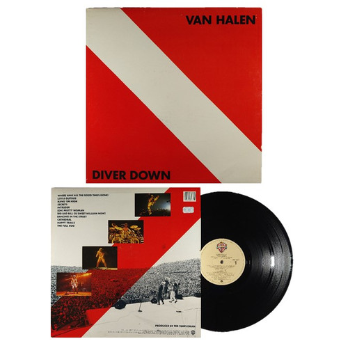 VAN HALEN "Diver Down' Vinyl, LP, American Rock