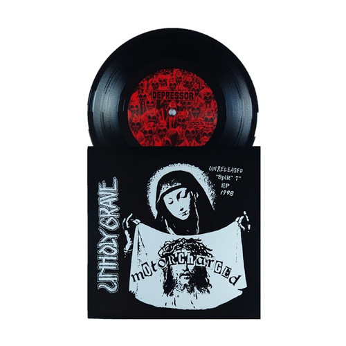 UNHOLY GRAVE / DEPRESSOR Split Vinyl, EP, Japanese Grindcore, American Death Metal