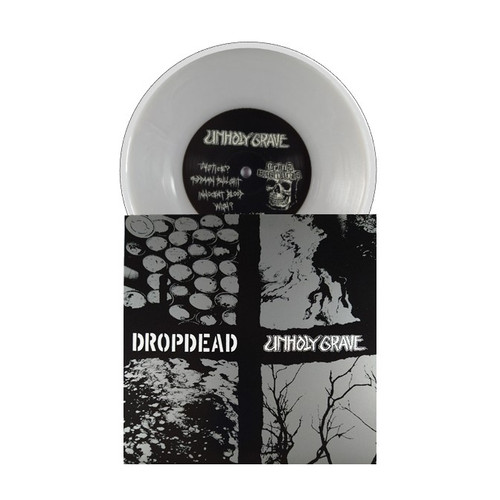 UNHOLY GRAVE /DROPDEAD Split Color Vinyl, EP, Japanese Grindcore, American Hardcore Punk