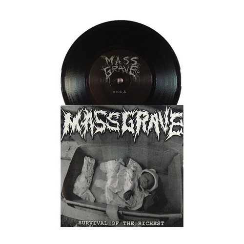 MASSGRAVE "Survival of the Richest" Vinyl, EP, Canadian Grind Crust