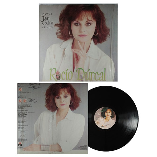 ROCIO DURCAL 'Canta a Juan Gabriel Vol. 6" Vinyl, LP, Mexican Pop, Balada, Romantica