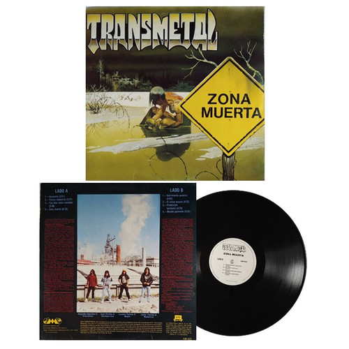 TRANSMETAL "Zona Muerta" Vinyl, LP, Mexican Thrash Metal ,Death Metal