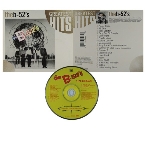 THE B-52s "Greatest Hits" CD, American New wave, Synth Pop