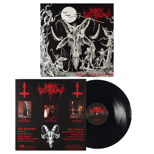 BLACK WITCHERY "Upheaval of Satanic Might" Vinyl, LP Gatefold cover, American Black Metal