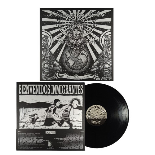A LA MIERDA SUS FRONTERAS "Recopilacion Punk Internacional" Vinyl,LP, International Punk, Hardcore punk