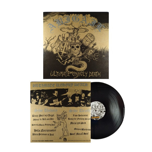 ABIGAIL "Untime Unholy Death", Vinyl, LP, Japanese Thrash, Black Metal Gatefold cover