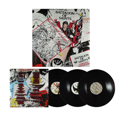 BATTALION OF SAINTS "Complete Discography", Vinyl, LP, American Hardcore Punk