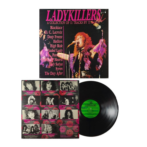 LADYKILLERS "A collection of 11 tracks by female bands", Vinyl, LP, Heavy Metal, Rock