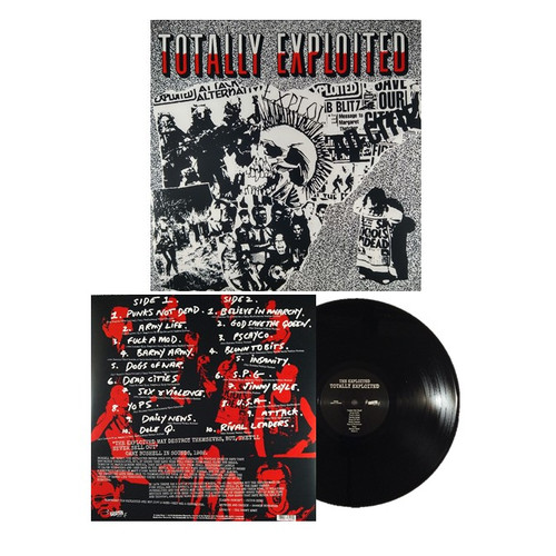 EXPLOITED, Totally Exploited, Vinyl, LP, Scottish punk rock