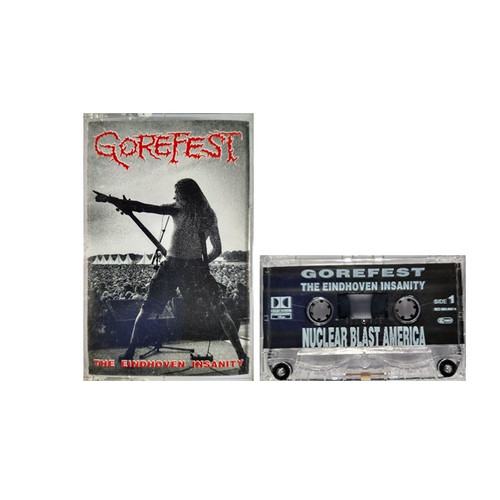 GOREFEST "The Eindhoven Insanity" Cassette Tape, Dutch Death Metal
