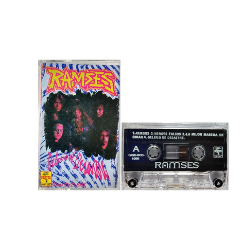 RAMSES "Delirio de Desastre" Cassette Tape, Mexican Thrash, Heavy Metal