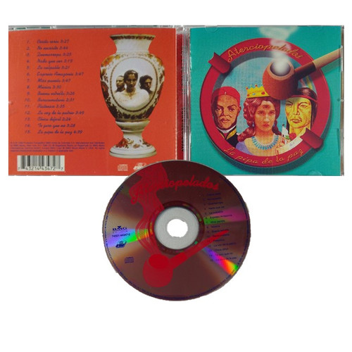 ATERCIOPELADOS "La Pipa De La Paz" CD, Colombian Rock en Espanol