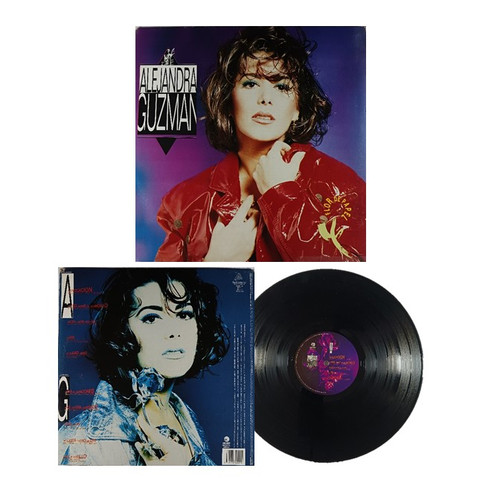 ALEJANDRA GUZMAN "Flor de Papel" Vinyl, LP, Mexican Rock Pop